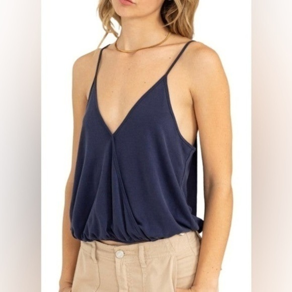 Anthropologie Tops - Anthropologie Eri+Ali Gia elevated basic tank BLACK